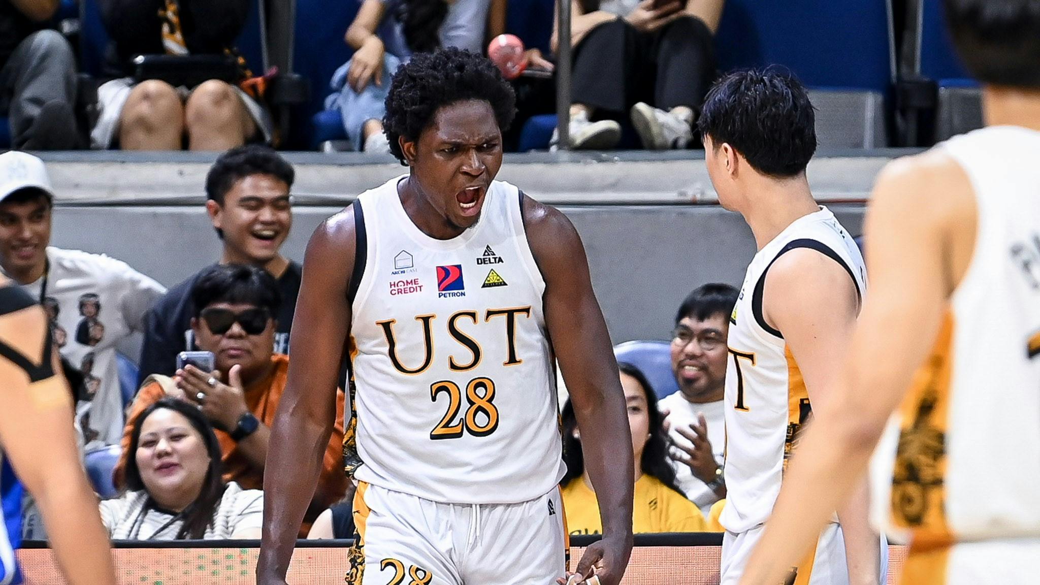 Collins Akowe, UST Growling face no. 1 NU Bulldogs with major UAAP Final Four implications